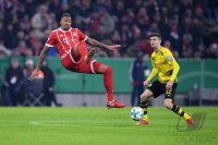 Fussball DFB Pokal Achtelfinale 17/18: FC Bayern Muenchen - Borussia Dortmund