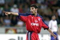 Fussball  1. Bundesliga  Ligacup  2000/2001: FC Bayern  M&Aring;&cedil;nchen - Hertha BSC Berlin