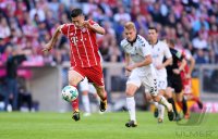 Fussball 1. Bundesliga Saison 17/18: FC Bayern Muenchen - SC Freiburg
