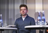 Dehoga Podium Tuebingen Bundestagswahl 2024: Florian Zarnetta (SPD)