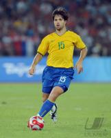 FUSSBALL  Olympia 2008  Halbfinale Maenner  Brasilien DIEGO