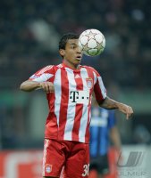 Fussball CHL  Saison 2010/2011:  Luiz Gustavo (FC Bayern Muenchen)