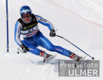 SKI  WM 2003  St.Moritz Herren Super G Ambrosi Hoffmann (SUI) belegt Platz 4.