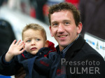 Fussball Bundesliga, Van HOOGDALEM mit Sohn