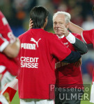 FUSSBALL  Quali Euro  2004 JUBEL Schweiz