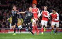 Fussball CHL 16/17 Achtelfinale: FC Bayern Muenchen - Arsenal London
