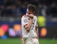 FUSSBALL CHAMPIONS LEAGUE SAISON 24/25
Viertelfinal Rueckspiel, Inter Mailand - FC Bayern Muenchen