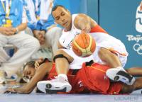 BASKETBALL Olympia 2008  Deutschland - Angola