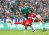 Fussball 1. Bundesliga: Bremen - Stuttgart