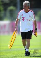 Fussball 1. Bundesliga: Trainer Jupp Heynckes  (FC Bayern Muenchen)