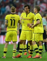 Fussball 1. Bundesliga, Supercup: FC Bayern Muenchen - Borussia Dortmund
