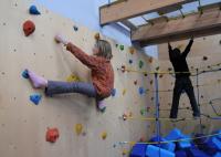 Kinderturnen, Bewegungslandschaft im Sportpark 1861 in Rottenburg