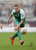Fussball, 1. Bundesliga  Saison 2014/2015: SV Werder Bremen - Borussia Moenchengladbach