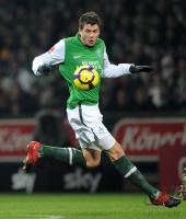 FUSSBALL, 1. BUNDESLIGA, 12. Spieltag: Werder Bremen, BOENISCH Einzelaktion