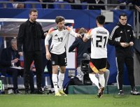 Fussball Testspiel: Frankreich - Deutschland