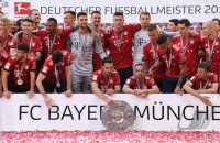 Fussball 1. Bundesliga Saison 17/18: Meister FC Bayern Muenchen