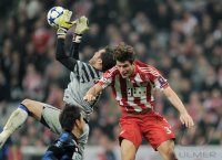 Fussball CHL  Saison 2010/2011:  FC Bayern Muenchen - Inter Mailand