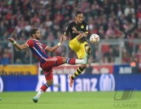 Fussball 1. Bundesliga Saison 14/15: FC Bayern Muenchen - Borussia Dortmund
