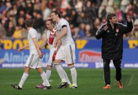 Fussball 1. Bundesliga  Saison 2010/2011:  SC Freiburg - FC Bayern Muenchen
