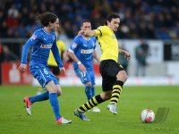FUSSBALL1. Bundesliga  Saison 2012/2013: TSG 1899 Hoffenheim - Borussia Dortmund