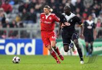 FUSSBALL  International CHL 09/10  FC Bayern  Muenchen - Girondins Bordeaux