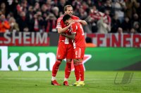 Fussball  Achtelfinal Rueckspiel CHL 25/26: FC Bayern Muenchen - Atalanta Bergamo