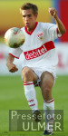 FUSSBALL 1. Bundesliga Philipp Lahm  (VfB) am Ball