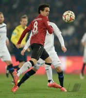 Fussball, 1. Bundesliga  Saison 2014/2015: Hannover 96 - SC Paderborn 07