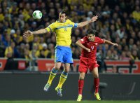 Fussball WM Qualifikation 2014 Playoff: Schweden - Portugal