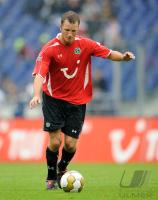 Fussball 1. Bundesliga, Hannover: BRUGGINK am Ball