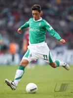 Fussball 1. Bundesliga: Bremen, OEZIL Einzelaktion