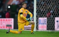 Fussball, 1. Bundesliga  Saison 2014/2015: Werder Bremen - Hertha BSC Berlin