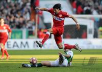 FUSSBALL, 1. BUNDESLIGA, 25. Spieltag: Bremen - Stuttgart