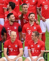 Fussball 1. Bundesliga 2016/2017: Fototermin beim FC Bayern Muenchen