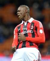 FUSSBALL SERIE A:  Mario Balotelli (AC Mailand)