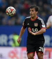 Fussball, 1. Bundesliga  Saison 2014/2015: Hamburger SV - Bayer 04 Leverkusen