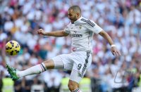 Fussball Primera Division El Clasico 14/15: Karim Benzema (Real Madrid)