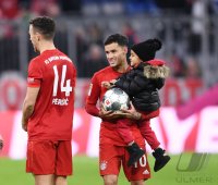 Fussball 1. Bundesliga Saison 19/20: FC Bayern Muenchen - SV Werder Bremen