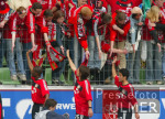 Fussball 1. Bundesliga: Leverkusen - Berlin, Schlussjubel