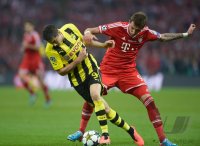 Fussball Champions League Finale 2013:  Borussia Dortmund - FC Bayern Muenchen