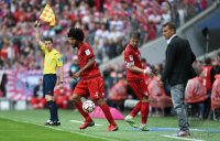 Fussball 1. Bundesliga Saison 14/15: Bastian Schweinsteiger (FC Bayern Muenchen)