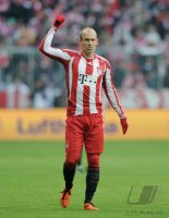 Fussball 1. Bundesliga  Saison 2010/2011: Arjen Robben (FC Bayern Muenchen)