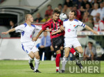 Fussball UCL: Leverkusen - Banik, Zweikampf