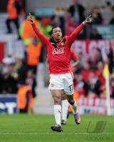 FUSSBALL  International CHL 09/10 :  JUBEK NANI (Manchester United )