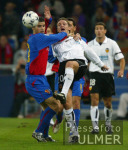 FUSSBALL CHL   FC Basel - CF Valencia    Spielszene