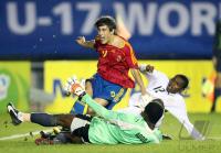 Fussball International  U 17 Weltmeisterschaft       HalbfinaleSpanien - GhanaSpain vs. Ghana