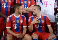 Fussball 1. Bundesliga 2014/2015: Fototermin beim FC Bayern Muenchen