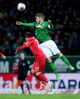 Fussball, 1. Bundesliga  Saison 2013/2014: SV Werder Bremen - Bayer 04 Leverkusen
