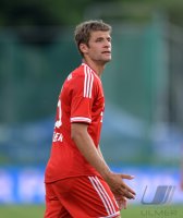 FUSSBALL 1. Bundesliga 13/14: Thomas Mueller (FC Bayern Muenchen)