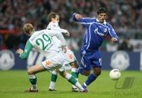 Fussball, 1. Bundesliga: Bremen - Schalke